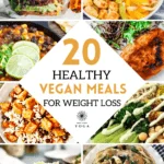 Discover 20 delicious and easy to make vegan recipes for lunch and dinner that will make you enjoy every moment of being vegan.