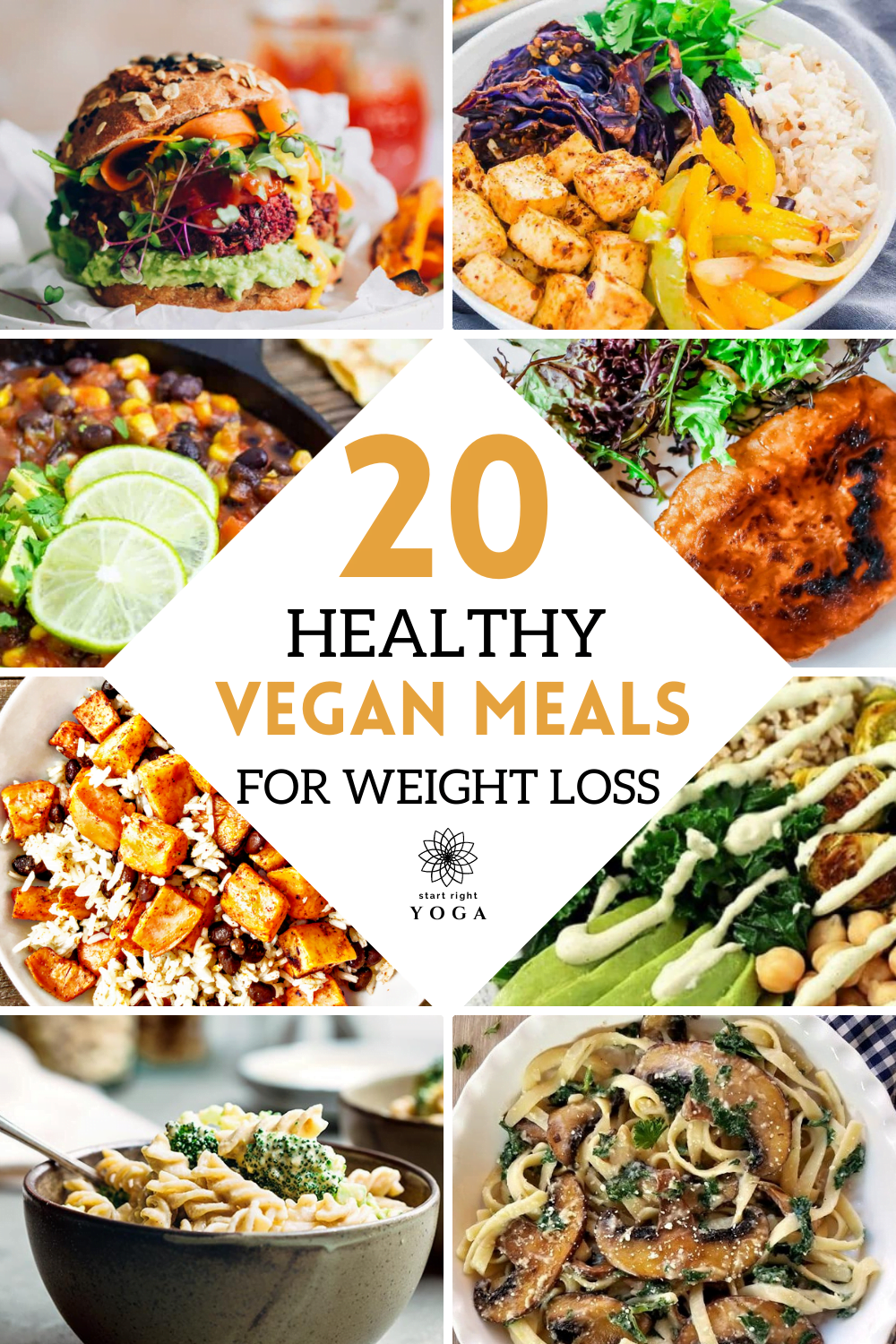 20 Mouth-Watering Healthy Vegan Weight Loss Recipes - startrightyoga.com