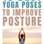 Do these simple yoga poses in this quick 15-minute yoga workout to help improve posture and ease lower back pain.