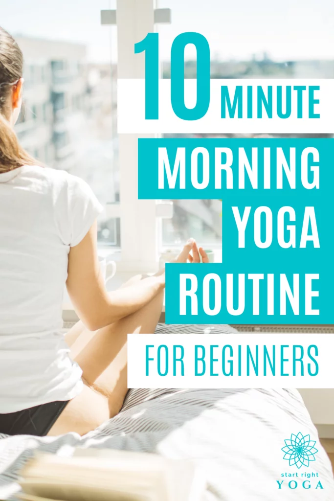 This quick 10-minute yoga routine for beginners is the morning kick start you need to start your day. 