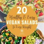20 mouth watering vegan salads that will fill you up when you need it.