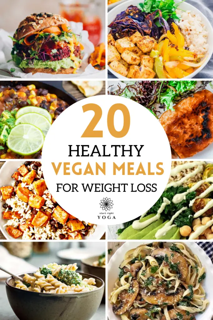 These healthy vegan meals for weight loss are so yummy. The whole family will love them. 