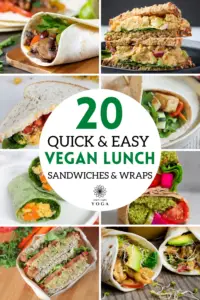 20 Quick and Easy Vegan Lunch Sandwiches And Wraps To Make Your Friends ...