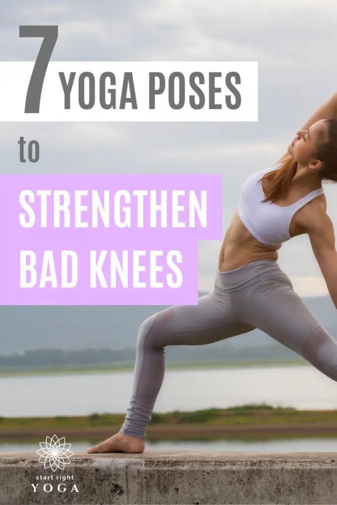 If you have bad knees and want a great yoga plan to help strengthen them then these are the yoga poses you need to do.