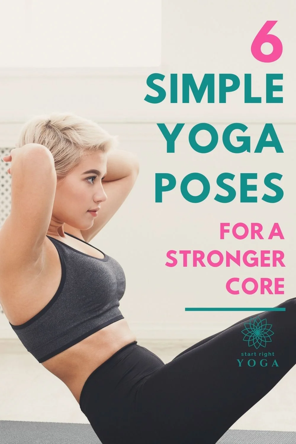 beginner core yoga
