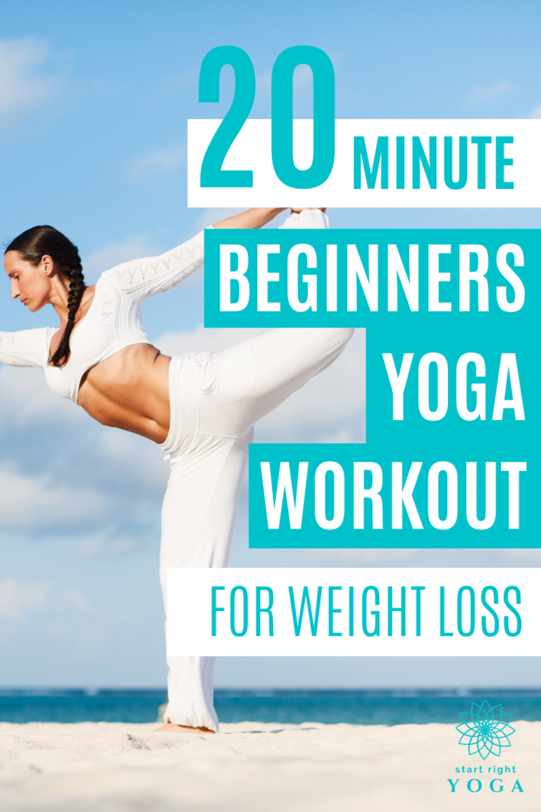 20 Minute Beginner Yoga Workout For Fat Loss