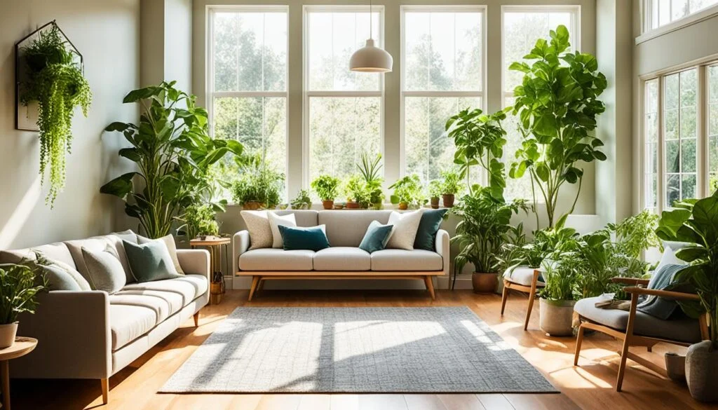plants in home sanctuary