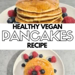 Craving something sweet and satisfying? Try our berrylicious vegan pancakes! Loaded with juicy berries and made with plant-based ingredients, these pancakes are a guilt-free treat for any time of day.